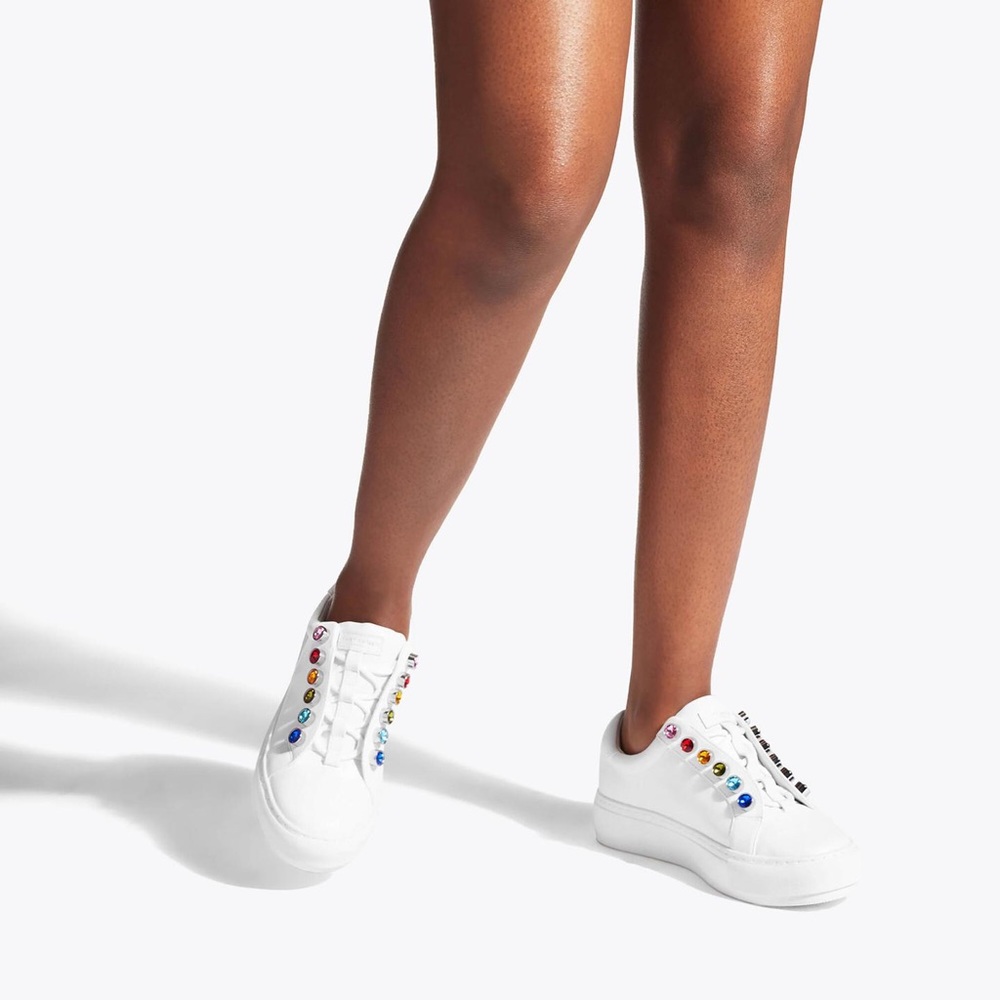 Kurt Geiger London Liviah Chunky Rainbow Sneaker Platform size 37 or 7 7.5